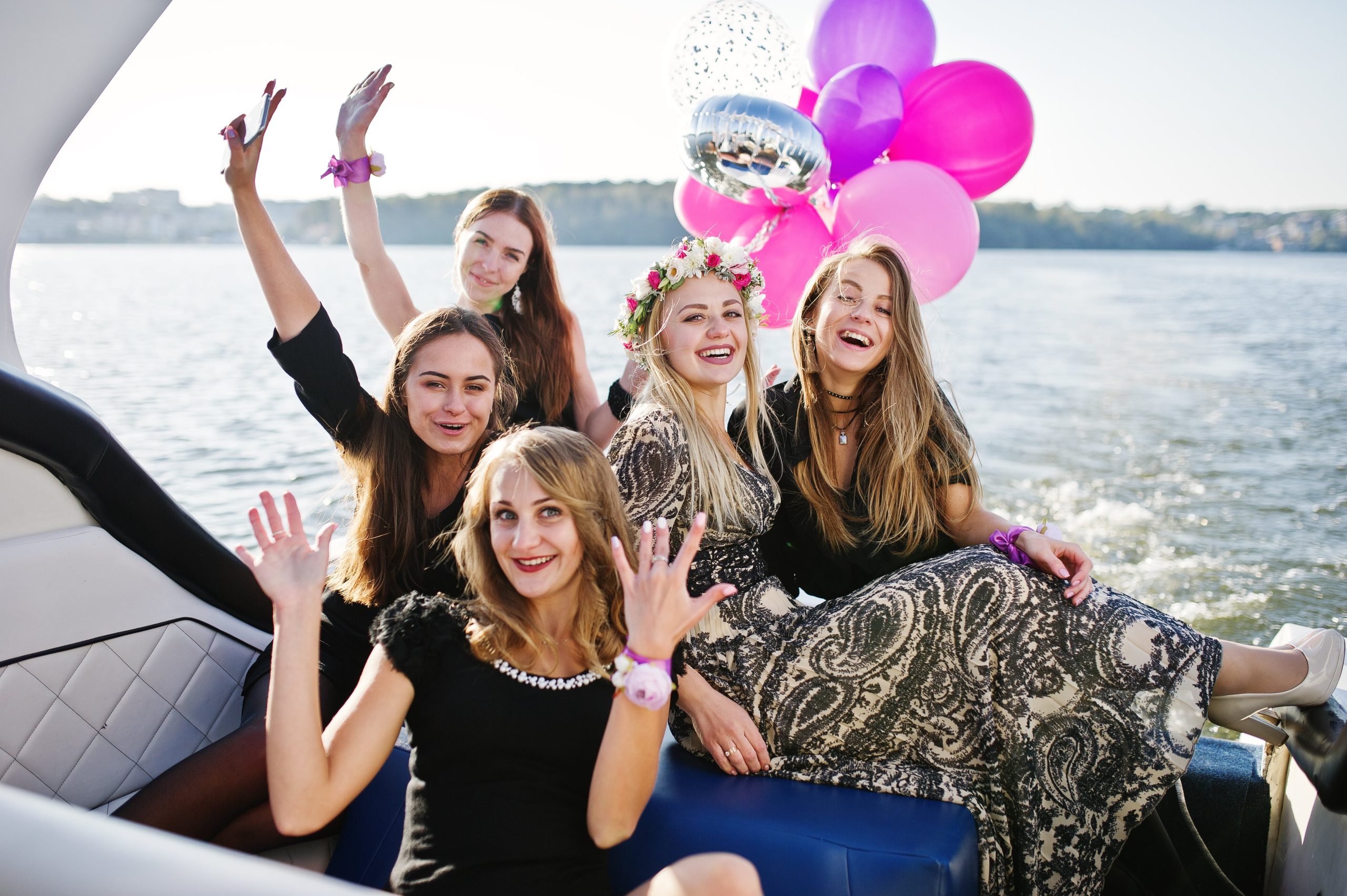 yacht bachelorette party